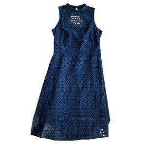 Jessica Simpson Blue Midi Dress